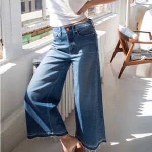 AYR The Must Jean 26 Wide Leg Deja Vu Wash Boho High Waist Preppy Loose Baggy